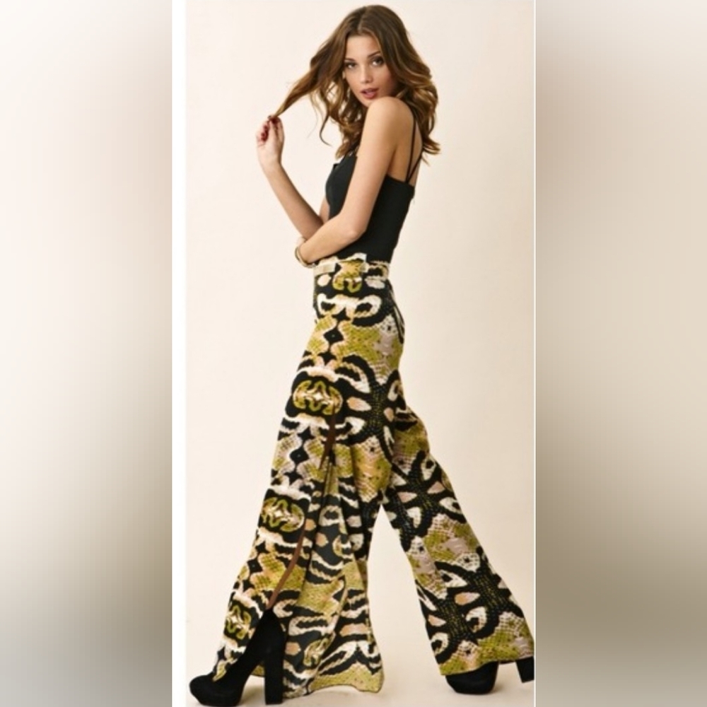 One Teaspoon Taipan pants High Waisted flowy